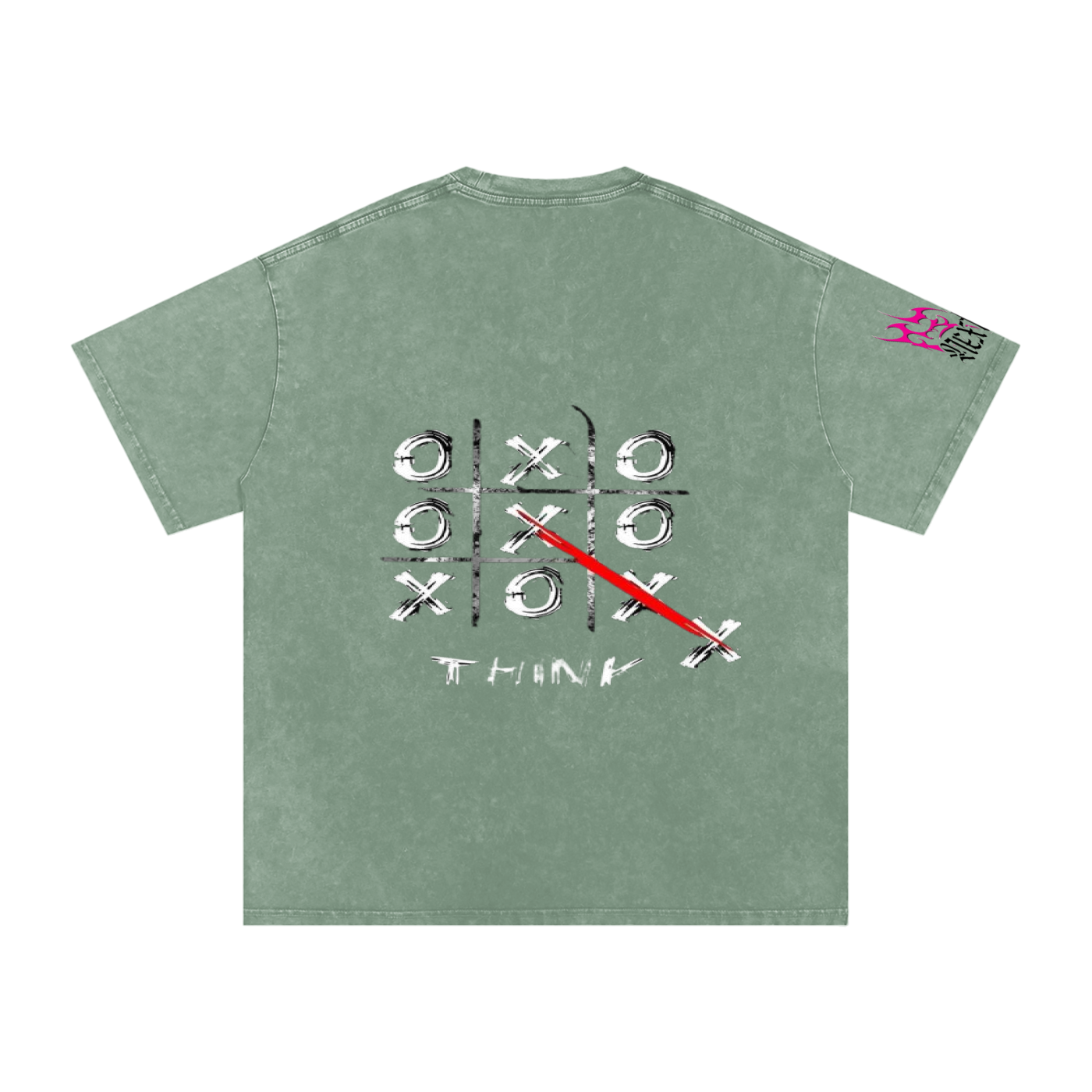 Sand logo tee-minimalist style with a premium Edge