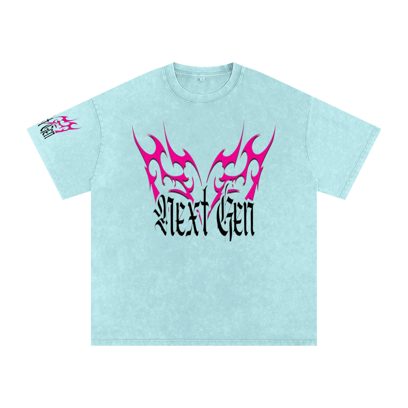 Sand logo tee-minimalist style with a premium Edge