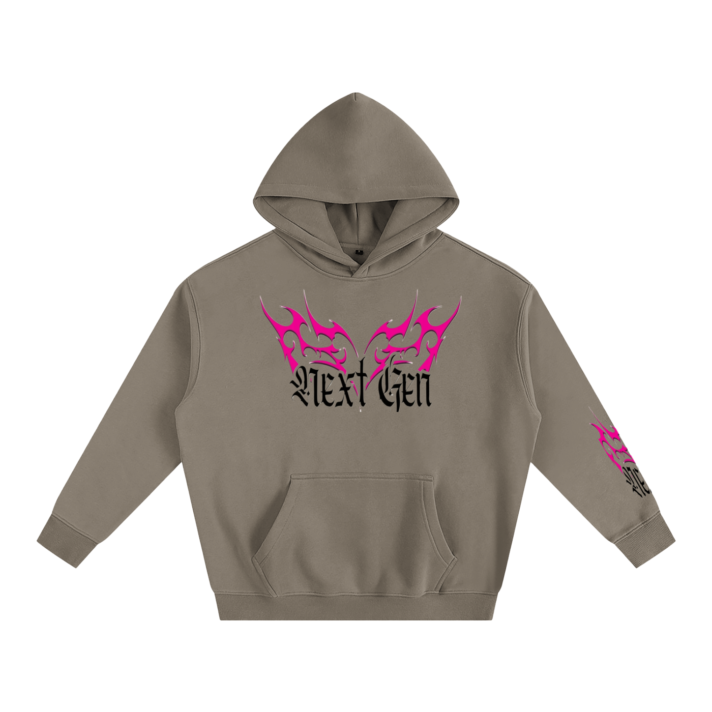 Oversize Fleeced Hoodie