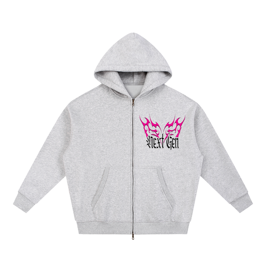 Essential Oversized Fleece Boxy Hoodie