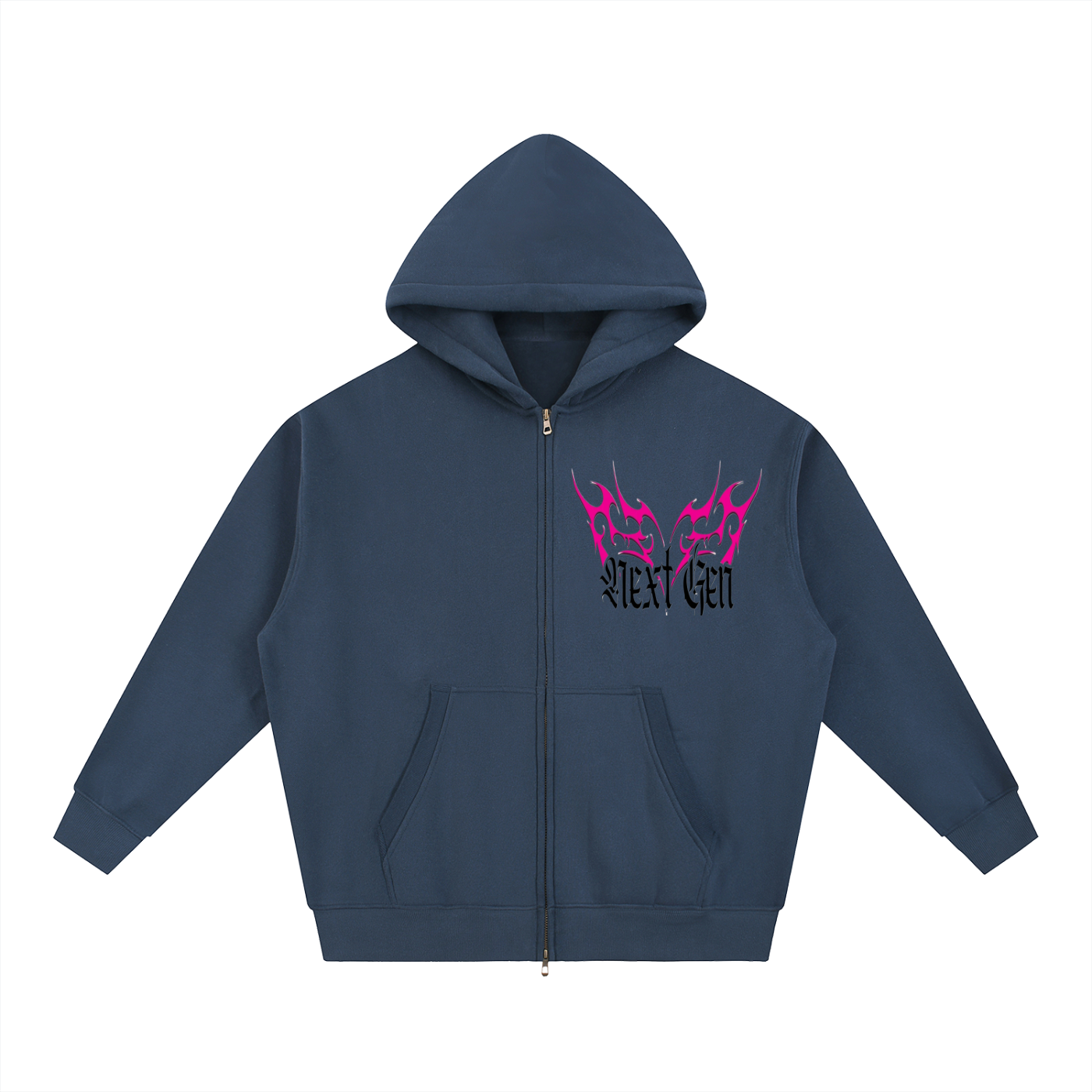 Essential Oversized Fleece Boxy Hoodie