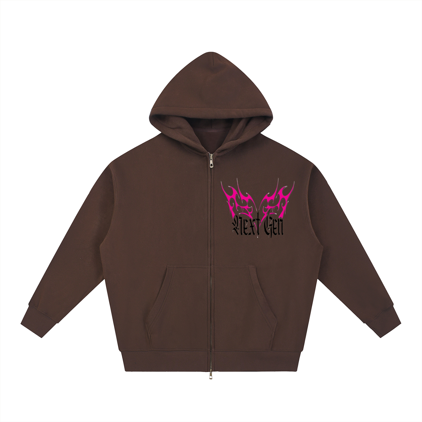 Essential Oversized Fleece Boxy Hoodie