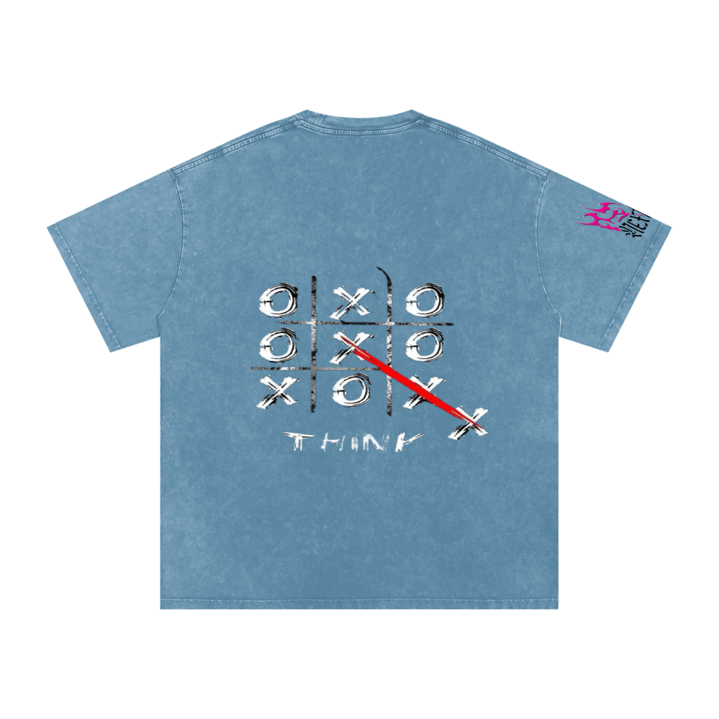 Sand logo tee-minimalist style with a premium Edge