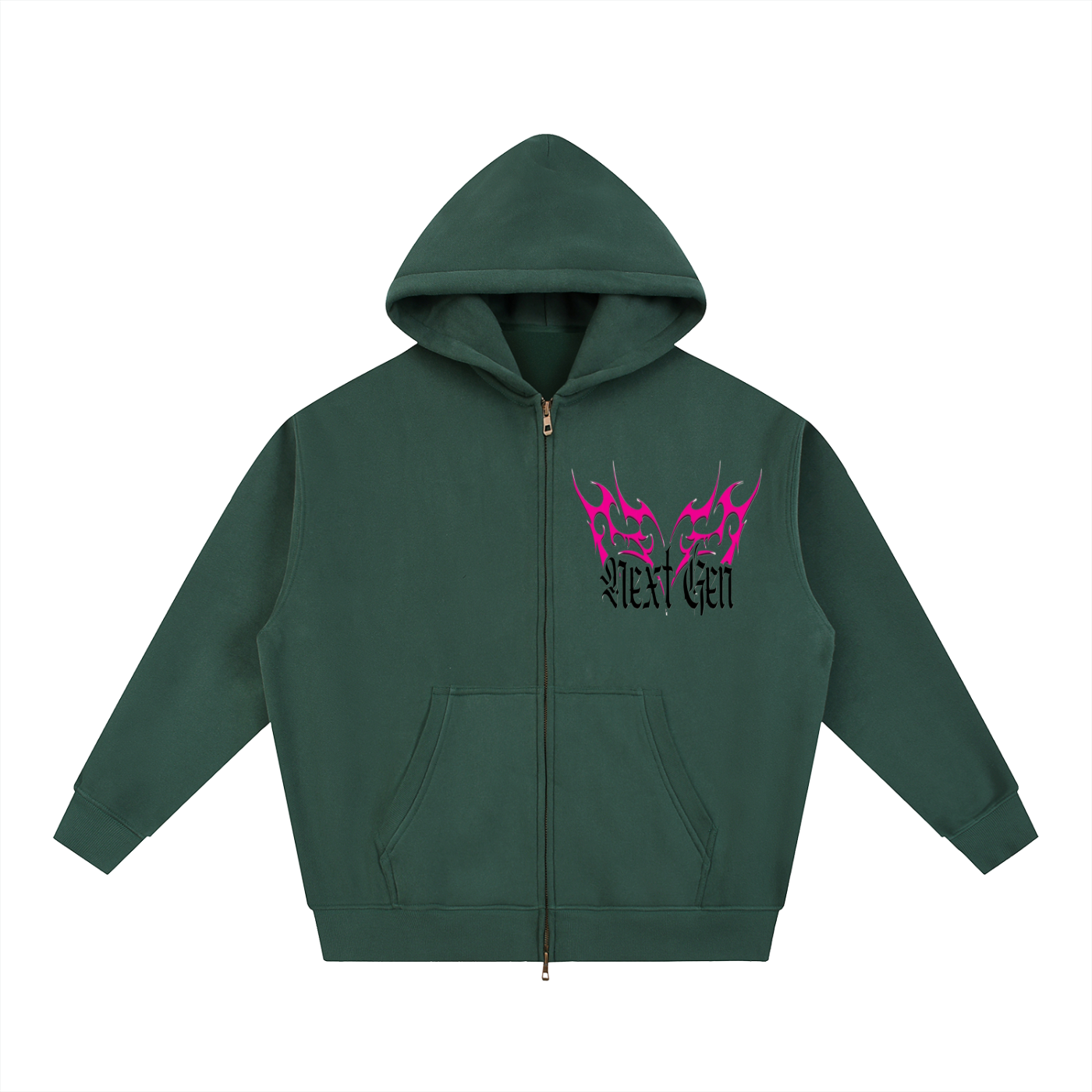 Essential Oversized Fleece Boxy Hoodie