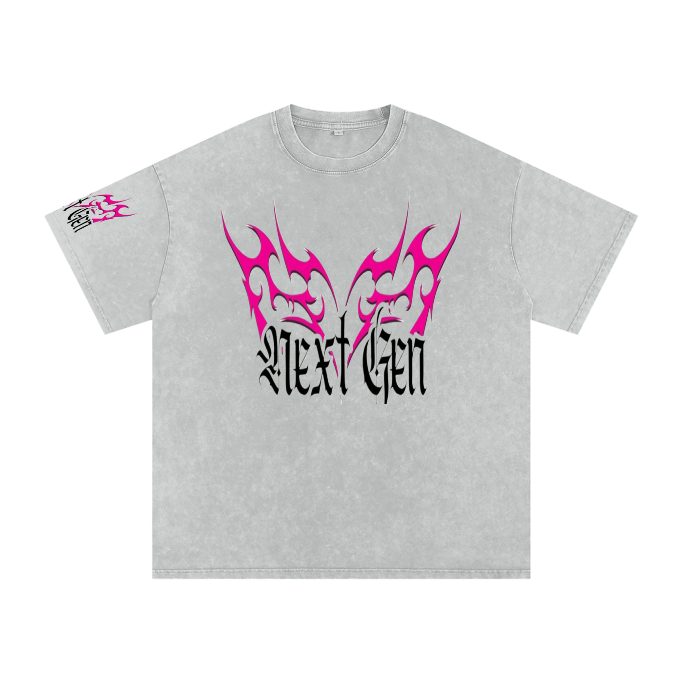 Sand logo tee-minimalist style with a premium Edge