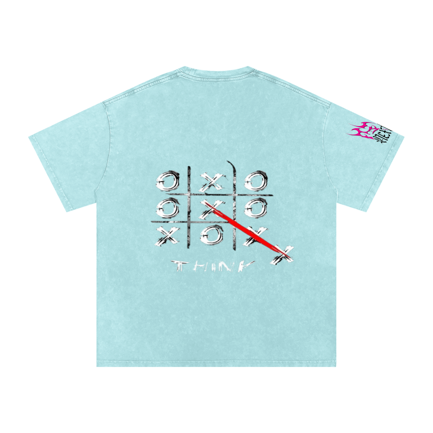 Sand logo tee-minimalist style with a premium Edge